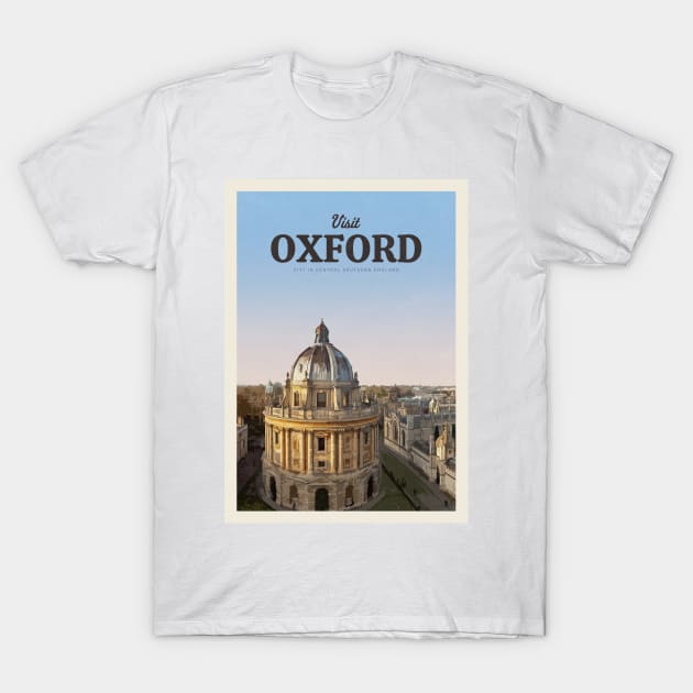 Visit Oxford T-Shirt by Mercury Club